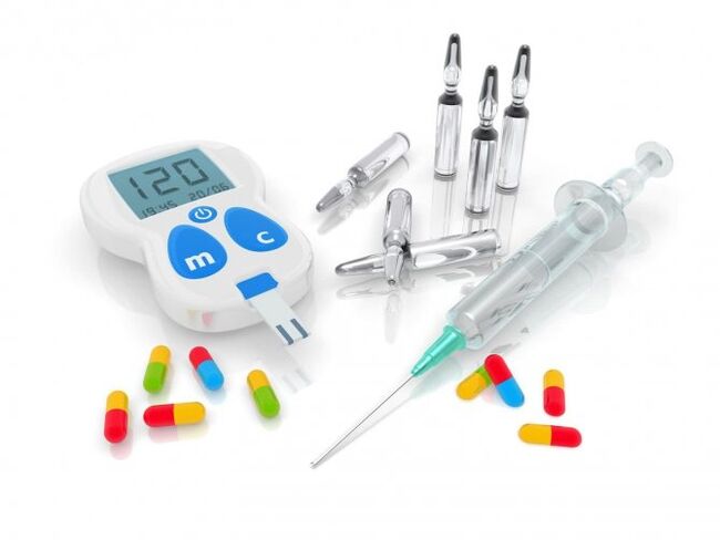 Various medications for the treatment of diabetes
